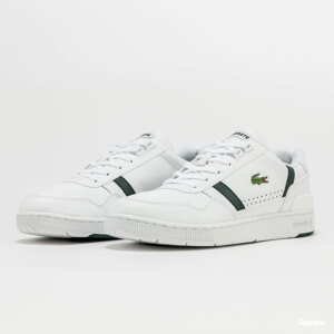 LACOSTE T-Clip Leather white / dk green