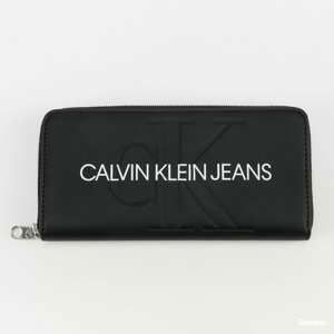 Peněženka CALVIN KLEIN JEANS Zip Around Wallet černá