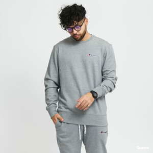 Mikina Champion Rochester Crewneck melange šedá