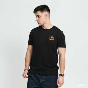 Tričko s krátkým rukávem Alpha Industries Flame Tee černé