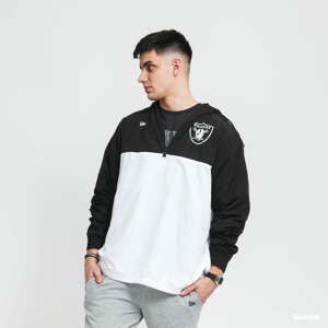 Větrovka New Era NFL Colour Block Windbreaker Raiders černá / bílá