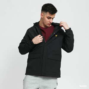 Větrovka Lyle & Scott Hooded Pocket Jacket černá