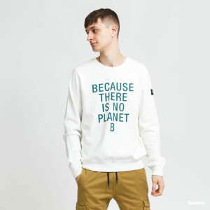 Mikina Ecoalf Becausalf Sweatshirt bílá