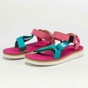 Sandály SUICOKE DEPA-ECS turquoise / pink