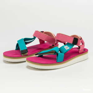 Sandály SUICOKE DEPA-ECS turquoise / pink