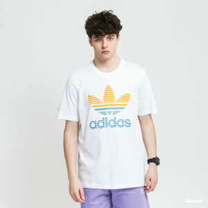 Tričko s krátkým rukávem adidas Originals Trefoil Ombre Tee White