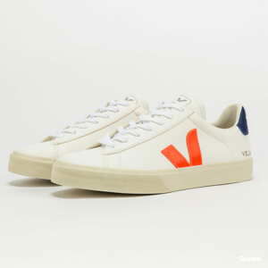 VEJA Campo Chromefree C/O extra - white_orange - fluo_cobalt