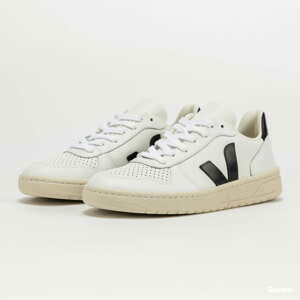 VEJA WM V-10 Leather C/O extra - white_black