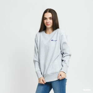 Dámská mikina Champion Crewneck Sweatshirt melange šedá