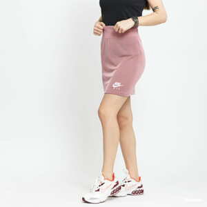 Sukně Nike W NSW Air Skirt Rib vínová / růžová
