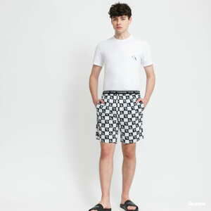 ´Pánské pyžamo Calvin Klein CK ONE SS Short Set bílé / černé