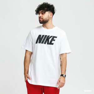 Tričko s krátkým rukávem Nike M NSW Tee Icon Nike Block bílé