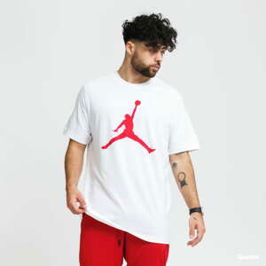 Tričko s krátkým rukávem Jordan M J Jumpman SS Crew bílé