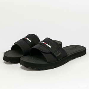 Pantofle TOMMY JEANS Slip On Tech Sandal black