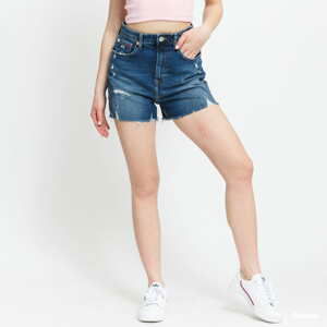 Dámské šortky TOMMY JEANS Mom Short mid blue