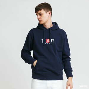 Mikina TOMMY JEANS M Timeless Tommy Hoodie navy