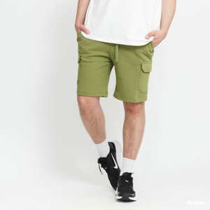 Teplákové kraťasy Urban Classics Organic Cargo Sweatshorts olivové