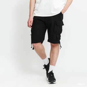 Plátěné kraťasy Urban Classics Savage Vintage Cargo Shorts černé