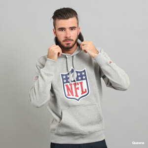 Mikina New Era NFL Team Logo PO Hoody melange šedá