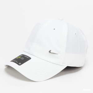 Kšiltovka Nike U NSW H86 Metal Swoosh Cap White