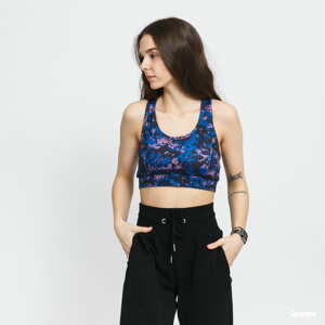 Podprsenka Urban Classics Ladies Tech Mesh Bra černá / modrá / fialová