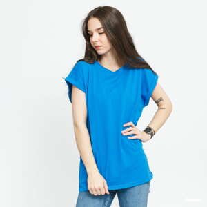Dámské tričko Urban Classics Ladies Extended Shoulder Tee Blue