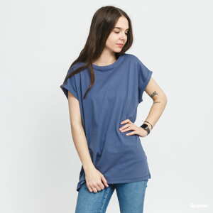 Dámské tričko Urban Classics Ladies Extended Shoulder Tee tmavě modré