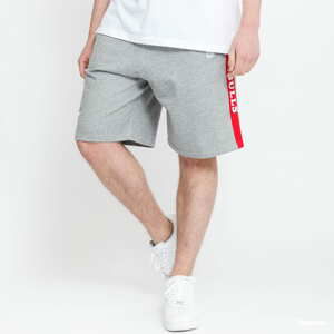 Teplákové kraťasy New Era NBA Side Panel Short Chicago Bulls melange šedé