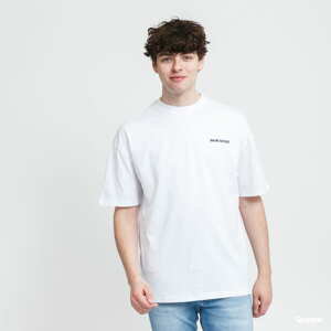 Tričko s krátkým rukávem 9N1M SENSE. Logo T-shirt bílé