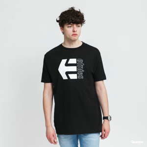 Tričko s krátkým rukávem etnies Corp Combo Tee černé