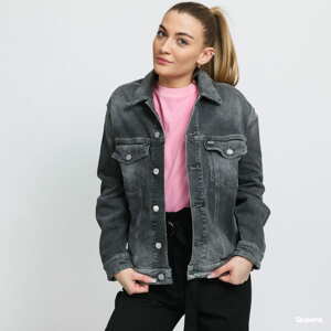 Džíska TOMMY JEANS W Oversize Trucker Jacket tova grey com