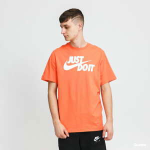 Tričko s krátkým rukávem Nike M NSW Tee Just Do It Swoosh oranžové