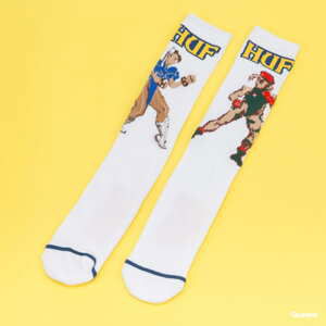Ponožky HUF Chun-Li & Cammy Socken bílé