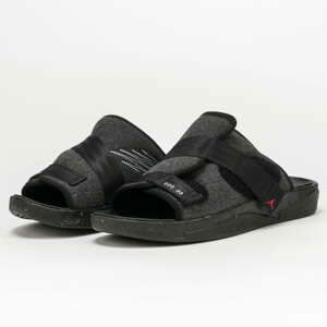 Pantofle Jordan Crater Slide black / university red