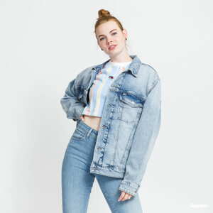 Džíska TOMMY JEANS W Oversize Trucker Jacket ames lb com