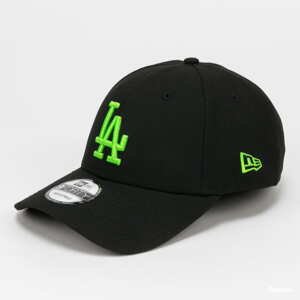 Kšiltovka New Era 940 MLB Neon Pack LA černá / neon zelená