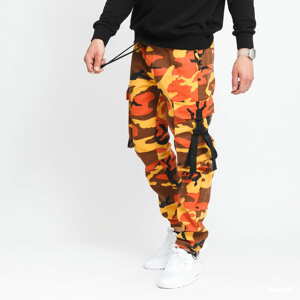 Cargo Pants Sixth June Camo Strap Pants camo hnědé / oranžové / žluté