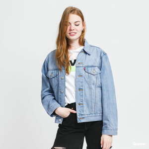 Podzimní bunda Levi's ® Exboyfriend Trucker Blue