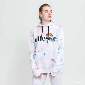 Dámská mikina ellesse Torices Tie Dye Hoody růžová / navy