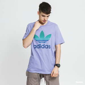 Tričko s krátkým rukávem adidas Originals Trefoil Ombré Tee fialové