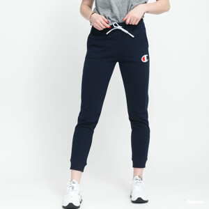 Tepláky Champion C Logo Ribbed Cuffed Joggers navy