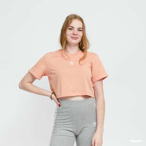 Dámské tričko adidas Originals Adicolor Essentials Cropped Tee Ambient Blush