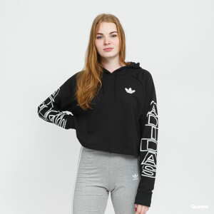 Dámská mikina adidas Originals Cropped Hoodie černá