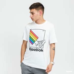 Tričko s krátkým rukávem Reebok Tech Style Pride Graphic Tee bílé
