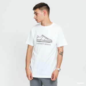 Tričko s krátkým rukávem Urban Classics Concrete Society Tee White