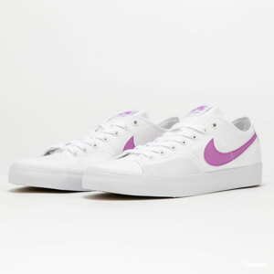 Nike SB Blazer Court white / fuchsia glow - white - white