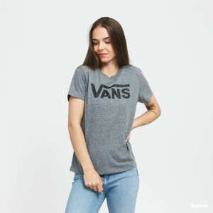 Dámské tričko Vans WM Flying V Crew Tee melange tmavě šedé