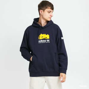 Mikina adidas Originals Logo Hoodie navy