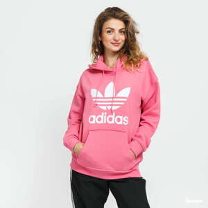 Dámská mikina adidas Originals Trefoil Hoodie růžová