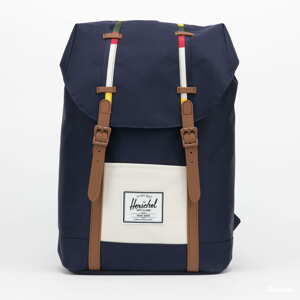 Batoh Herschel Supply CO. Retreat Backpack navy / krémový / hnědý